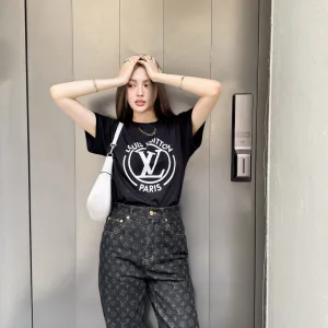 Luxury Louis Vuitton Short-Sleeved T-Shirt