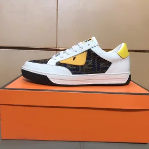 Designer Fendi Cowhide Casual Shoes