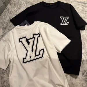 Designer Louis Vuitton Short-Sleeved T-Shirt