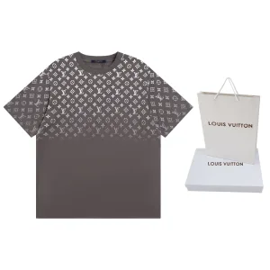 Designer Louis Vuitton Cotton Short-Sleeved T-Shirt