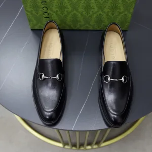 1:1 Gucci Cowhide Leather Shoes