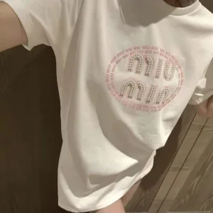 Aaa Designer Miu Miu Short Sleeves