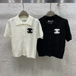 Aaa Designer Chanel Short-Sleeved Shirt