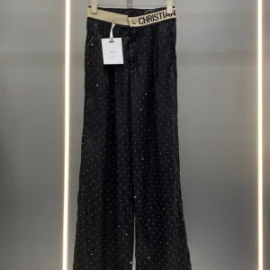 Designer Aaa Dior Jacquard Trousers