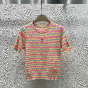 High Quality Designer Chanel Short Sleeves