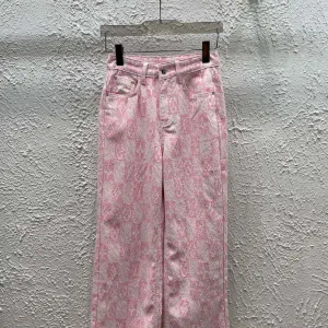 Designer High Quality Louis Vuitton Jacquard Pants