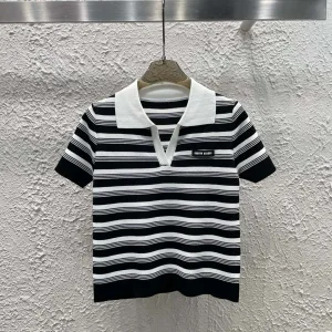 Luxury High Quality Miu Miu Short Sleeves