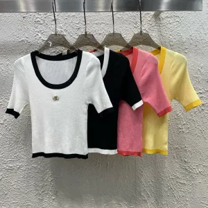 Luxury Chanel Short Sleeves