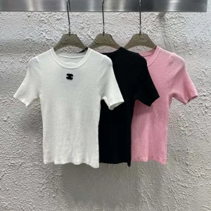 Luxury Chanel Short Sleeves