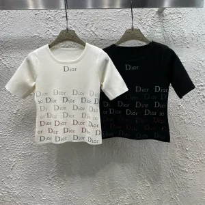 Designer High Quality Dior Stone Short Sleeves