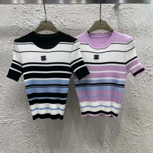 Designer Chanel Short Sleeves