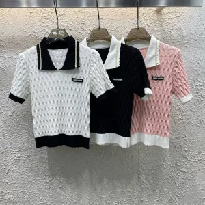 Aaa High Quality Miu Miu Short Sleeves