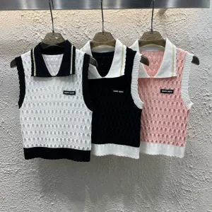 High Quality Designer Miu Miu Vest