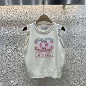 Luxury Chanel Jacquard Vest