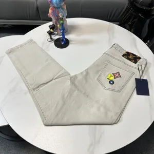 High Quality Louis Vuitton Cotton Trousers