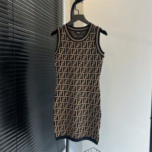 1:1 Aaa Fendi Jacquard Dresses