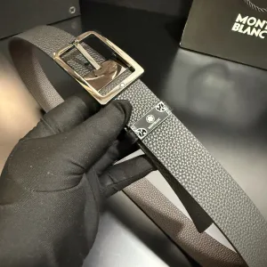 Designer Luxury Montblanc Belt Color