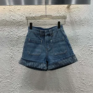 High Quality Designer Dior Denim Shorts