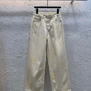 High Quality Chrome Hearts Jacquard Pants
