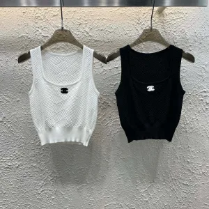 Designer Chanel Diamond Vest