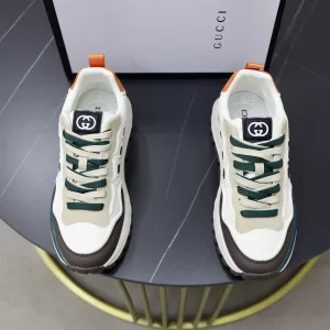 Aaa Designer Gucci Leather Sneakers