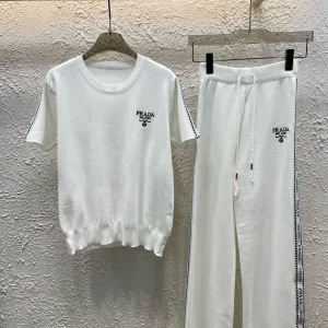 Designer Prada Short-Sleeved Shirt