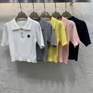 Designer Chanel Short Sleeves