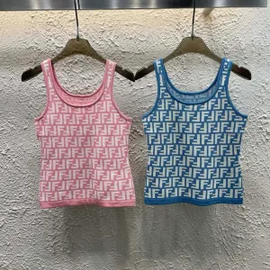 Aaa Fendi Jacquard Vest