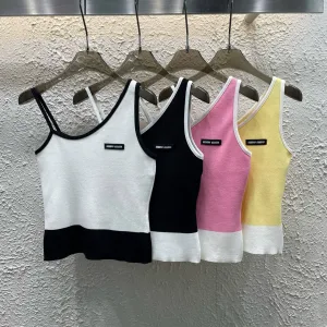 Luxury Miu Miu Tank Top