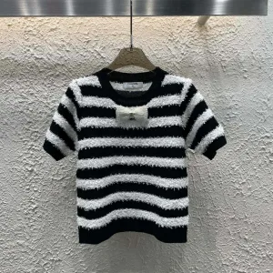 Luxury Designer Chanel Short Sleeves