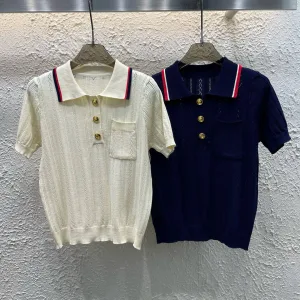 Designer Valentino Gold Short Sleeves