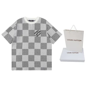 Designer Louis Vuitton Cotton Short Sleeves For Spring
