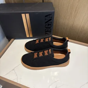 Luxury 1:1 Ermenegildo Zegna Calfskin Leather Shoes