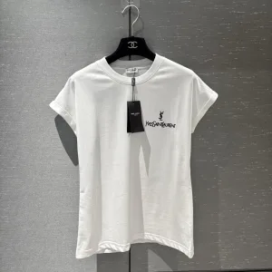 Luxury Saint Laurent Short-Sleeved T-Shirt