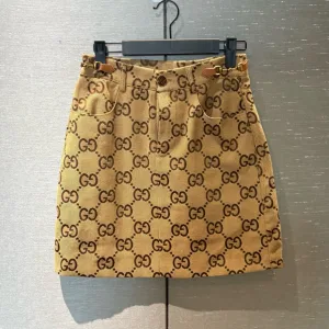 High Quality Gucci Diamond Short Skirt