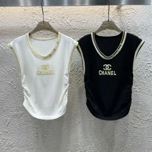 Luxury High Quality Chanel Jacquard Vest