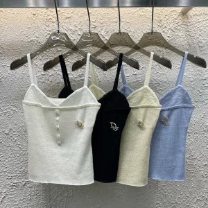 Luxury High Quality Dior Lace Tank Top