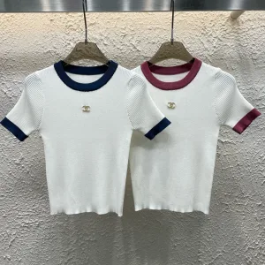 Designer Aaa Chanel Short Sleeves