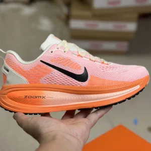 High Quality Nike Sneakers Orange Cotton Mesh Spring Summer Breathable