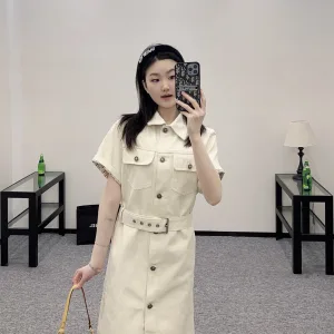 Designer Dior Cotton Short-Sleeved Shirts
