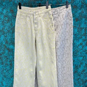 Designer Dior Jacquard Pants