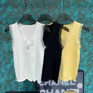 1:1 Designer Chanel Lace Vest