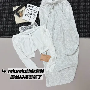 Aaa Miu Miu Lace Set
