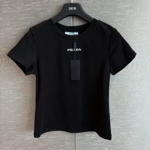 Designer Prada Short-Sleeved T-Shirt