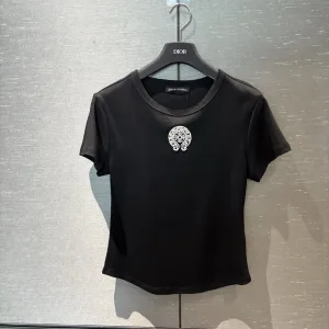 Luxury Designer Chrome Hearts Short-Sleeved T-Shirt