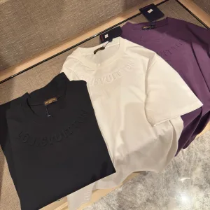 Designer Louis Vuitton Short-Sleeved T-Shirt