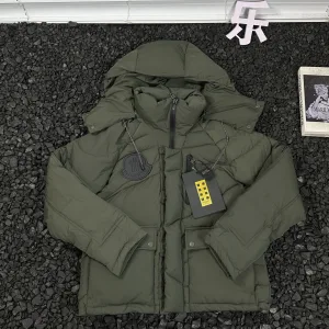 Super Clone Reps Moncler Outerwear Green Down Nylon