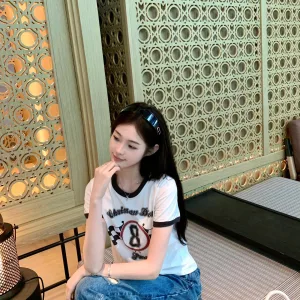High Quality Luxury Dior Abs Short Sleeves