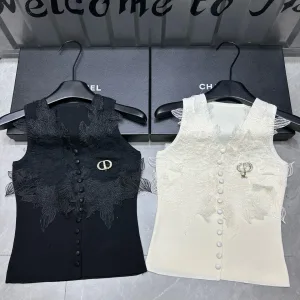 Luxury Dior Lace Vest