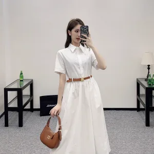 1:1 Miu Miu Cotton Short-Sleeved Shirt